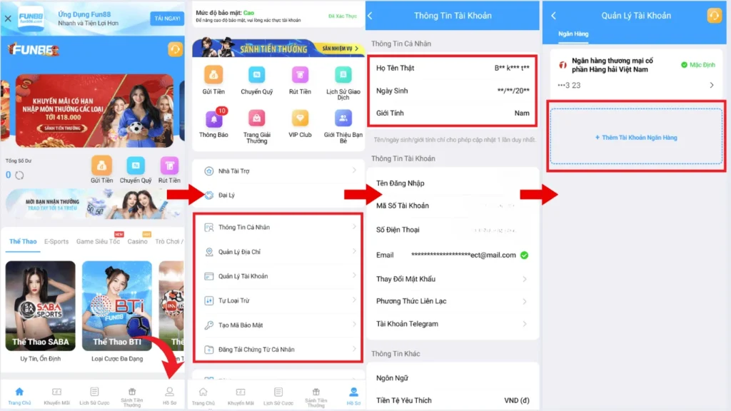 Cập nhật thông tin Fun88 bằng điện thoại