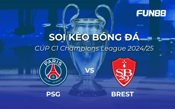 Soi kèo PSG vs Brest
