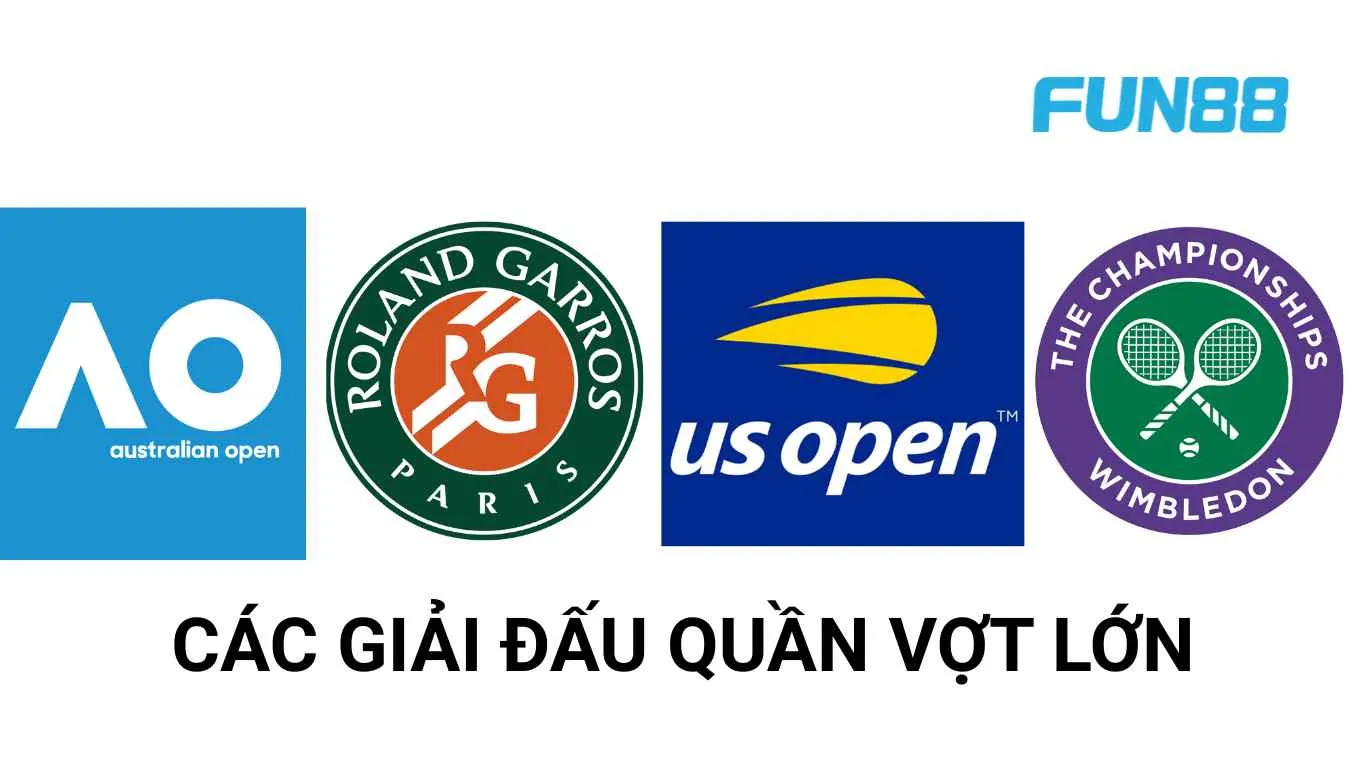 Các giải đấu quần vợt lớn được đông đảo người chơi cá cược tham gia