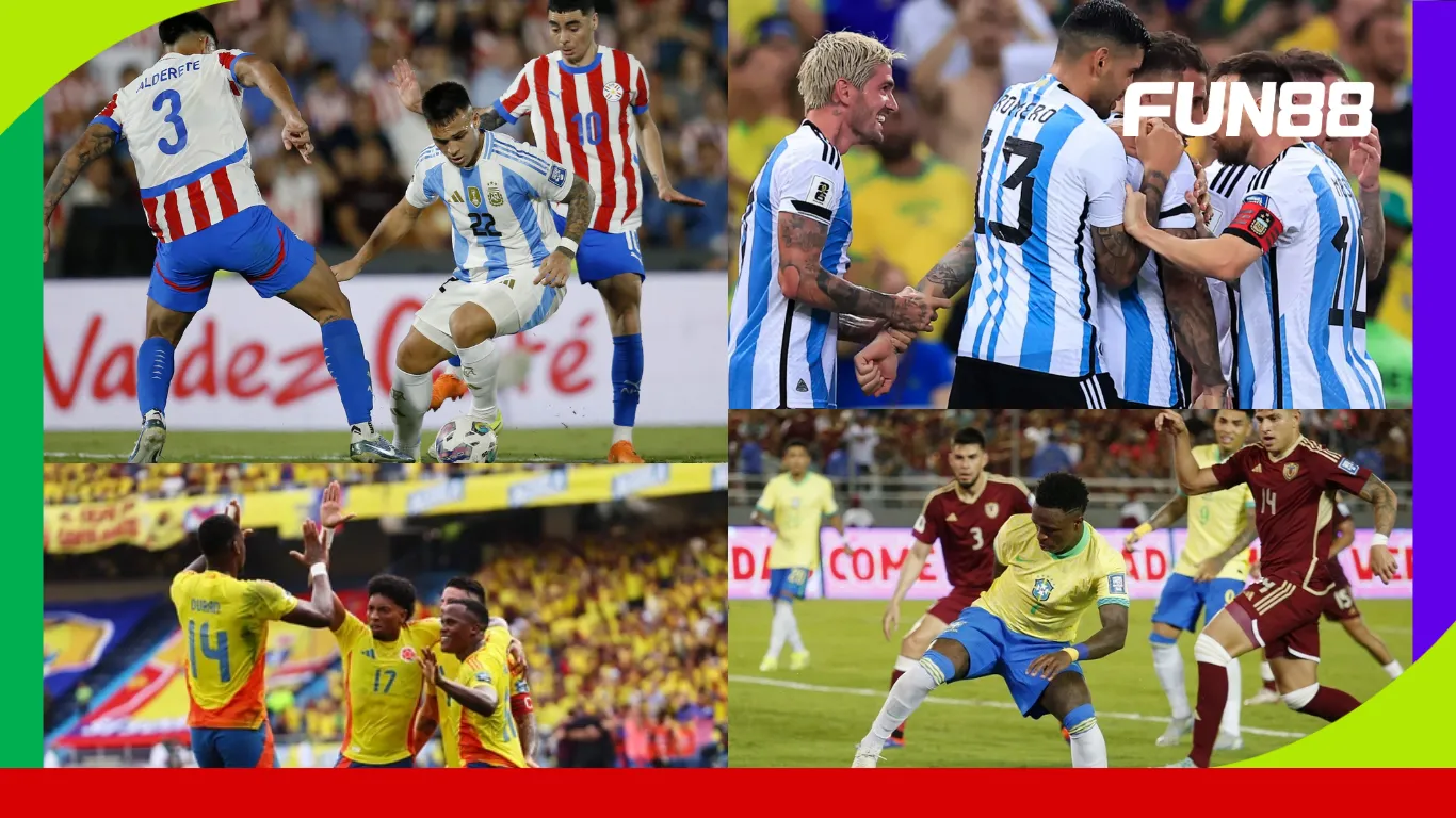 Vòng loại World Cup 2026 quy tụ các đội tuyển mạnh nhất khu vực Conmebol