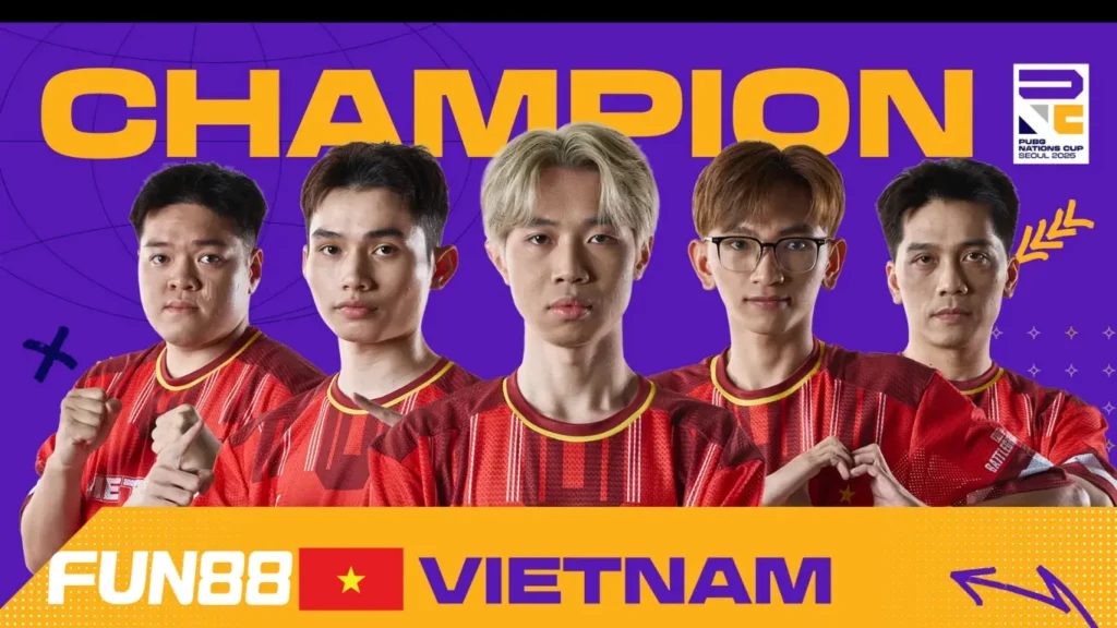 Việt Nam vô địch PUBG 2025