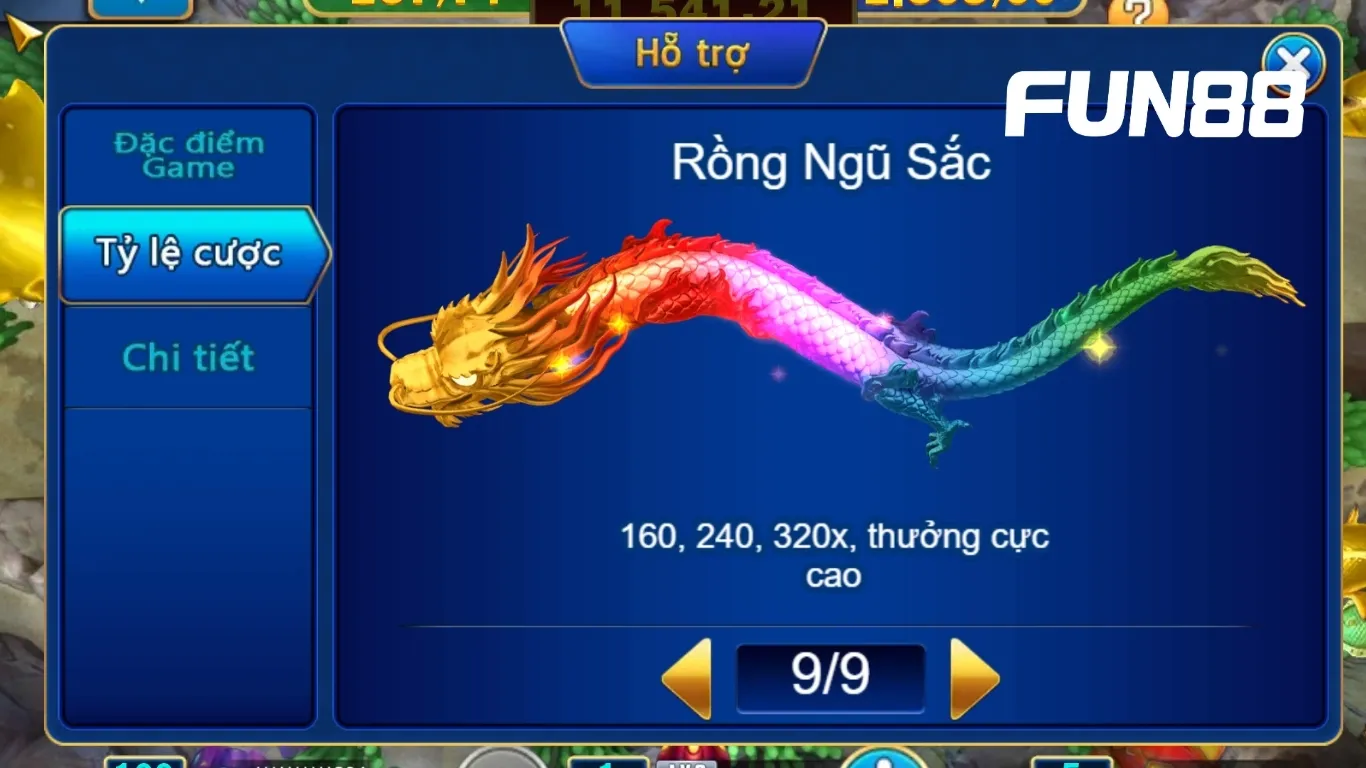 Boss Rồng Ngũ Sắc xuất hiện – cơ hội trúng Jackpot khổng lồ