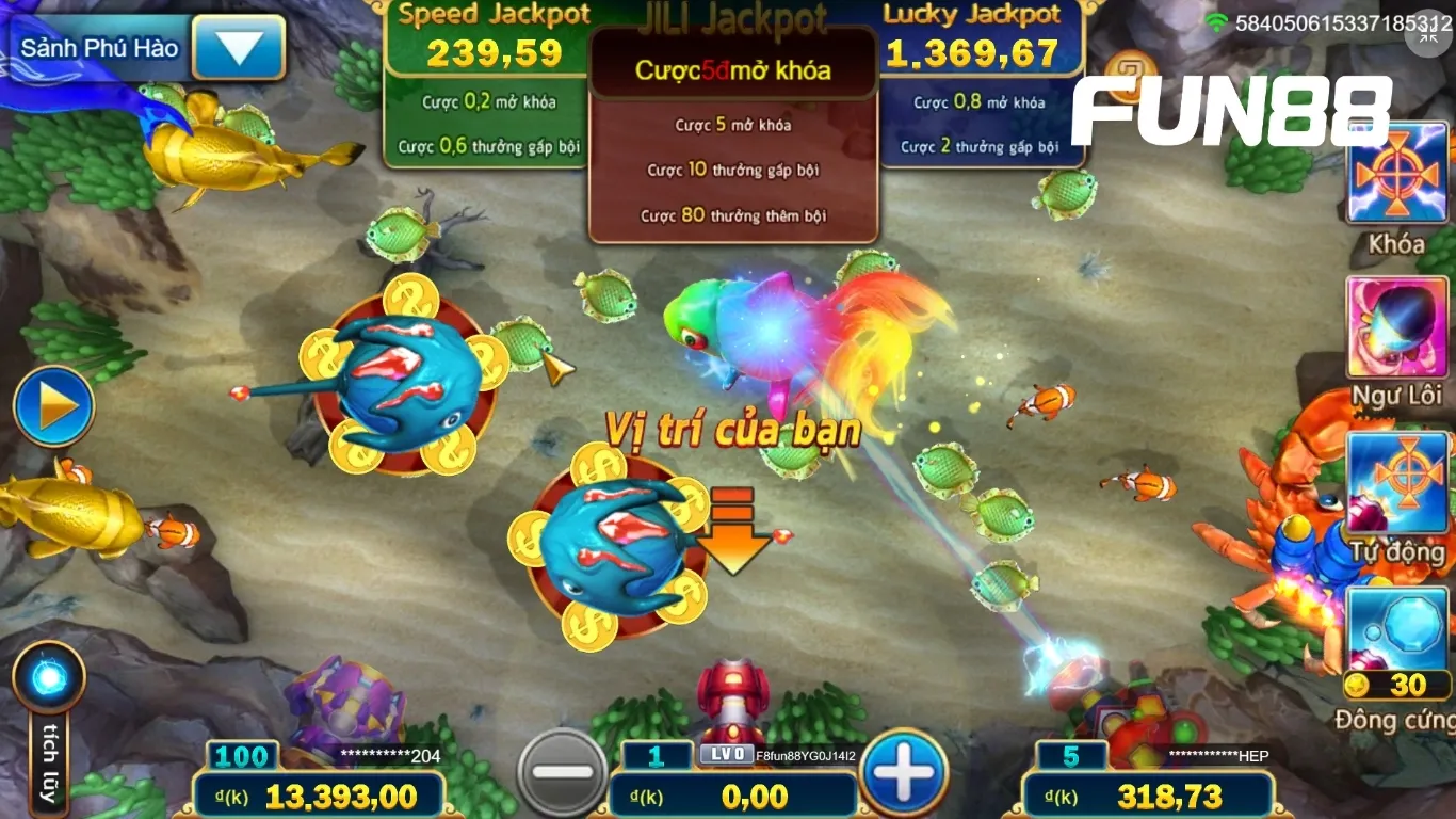 Bí kíp chơi Bắn cá online tiền thật – tăng cơ hội thắng lớn