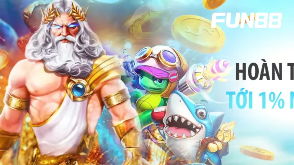 Ưu đãi Hoàn Trả Không Giới Hạn 1% tại Fun88, dành cho mọi thành viên từ Bạc đến VIP