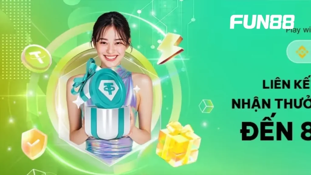 Nhận Thưởng Crypto FUN88 Khi Liên Kết Ví TRC-20