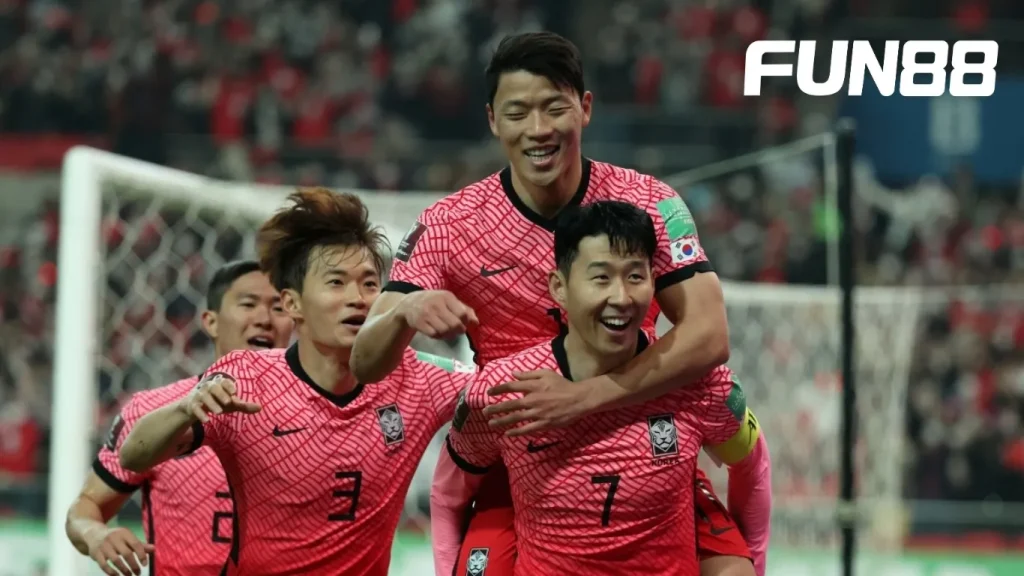 Đội hình tuyển Hàn Quốc 2026 trong niềm vui chiến thắng
