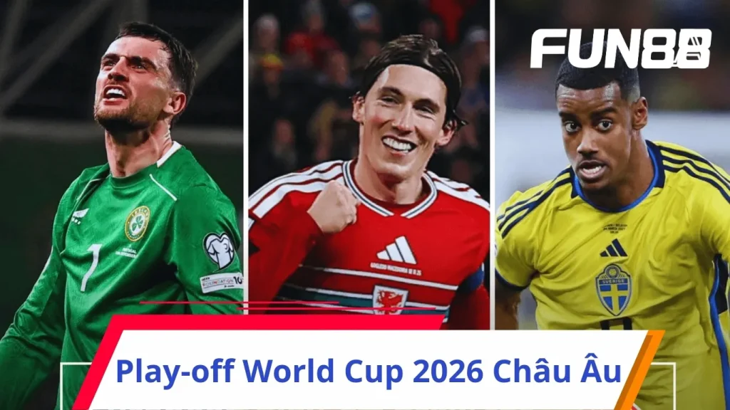 vòng play-off World Cup 2026 châu Âu